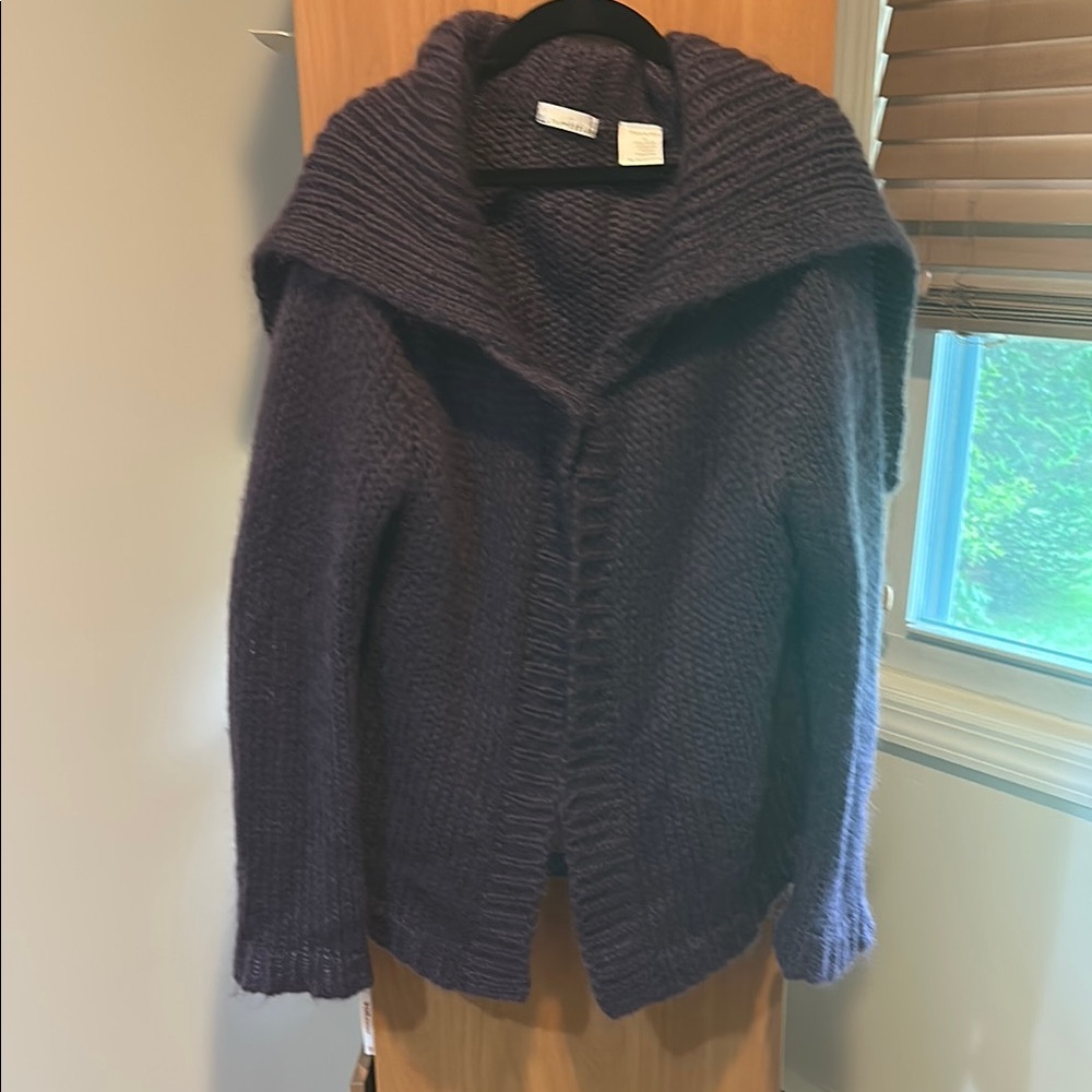 Cozy Purple Knit Sweater